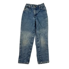 Levi s Vintage 90s Slim Fit Jeans Medium Wash Bronze Tab USA Youth Boys 7