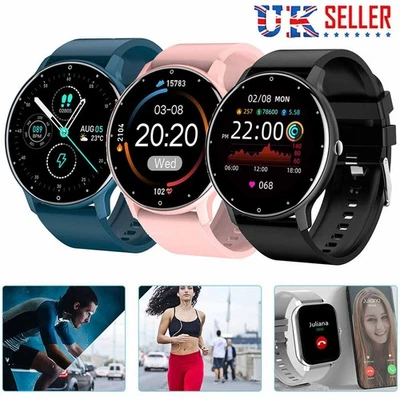 Smart Watch Fitness Tracker Blood Pressure Heart Rate Sport Watch Bluetooth Call