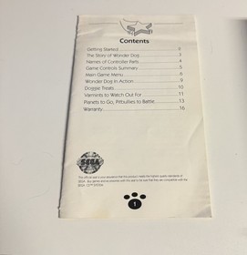 Wonder Dog Sega CD Video Game CIB Complete Tested