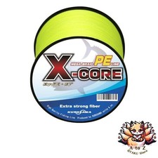NEW KUROSAWA PE Fishing Line X-CORE Yellow 200m 4 Pieces No. 3 40lb/18.1kg