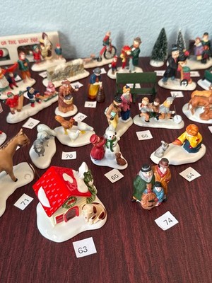 Dept 56, Lemax, Lefton Small Village Accessory Pieces, Select 25+, Nice!