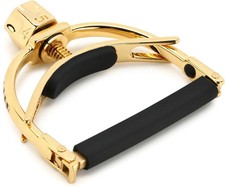 Shubb F1G FineTune Yoke Capo Royale for Steel-string Guitars - Titanium Gold