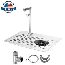 Automatic Pitcher Glass Rinser Cup Washer Multi Angle Water Outlet Push Faucet