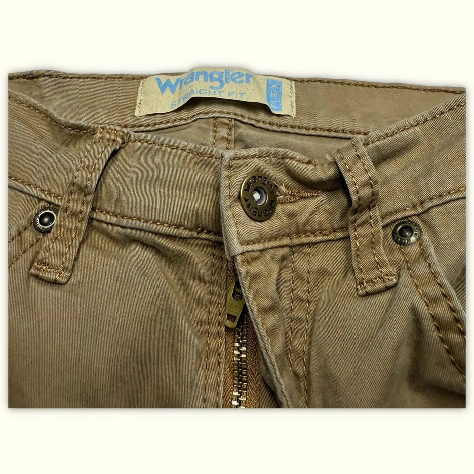 wrangler Vaqueros W30/L30 Marrón Excelente Hombres (s247) - Imagen 3 de 4
