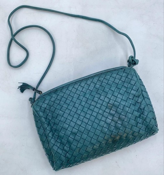 Bottega Veneta Nodini Shoulder Bag Dark Green From Japan