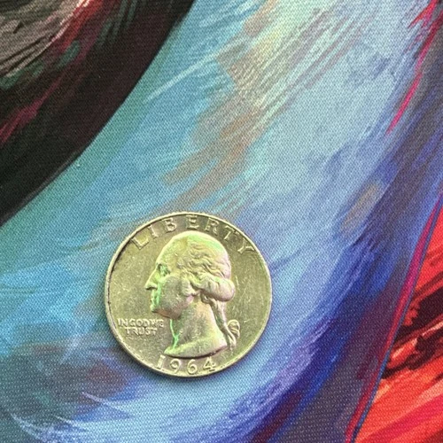 1964 Washington Quarter 90% Silver US Coin Circulated