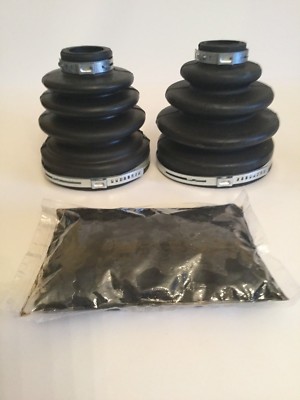 Kit Cinghie CV Per Honda Acura CV Axle Inner/Outer 6 Piece Boot Kit-IN STOCK -INCLUDES 4 METAL CLAMPS-Mercedes Assali Anteriori Riparazione