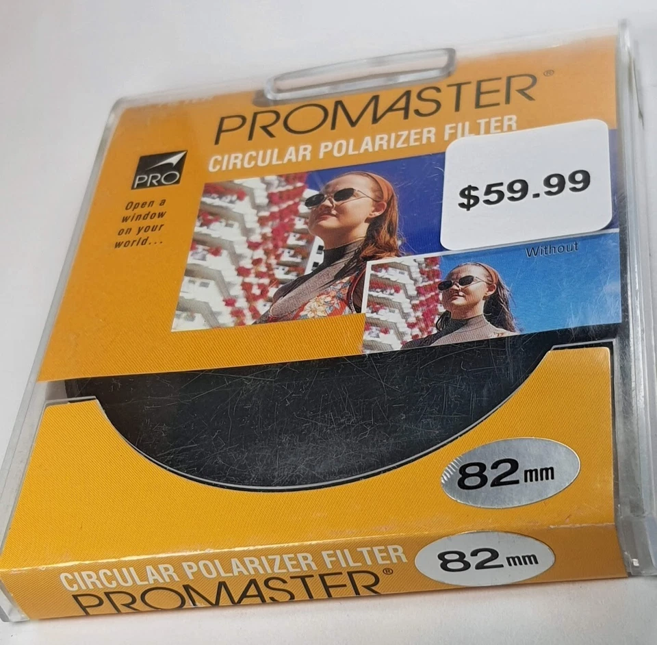 82mm Circular Polarizer CPL Glass Lens Filter P-CL 82 mm Polarizing Pol E82 E-82 - Image 3 of 4