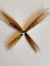 3 x Donegal Willie Gunn 1 1/4" inch Copper Tube Salmon Fishing Flies.