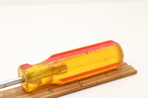 MAC Tools PHR3 3" x 3/16" Rojo/Ámbar Mango Duro Punta Plana Destornillador Ranurado EE. UU. - Imagen 6 de 9