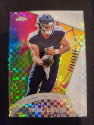 Will Levis 2023 Topps Composite Football All Etch XFractor RC Titans Rookie Card
