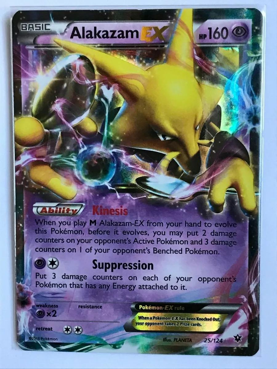 Alakazam EX 1  Pokemon TCG POK Cards