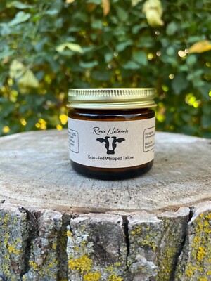 Rowe Naturals Grass-fed Whipped Tallow Skin Cream (2oz)