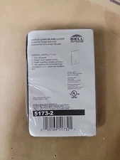 Hubbell Bell Outdoor 1-Gang Weatherproof Box Cover Bronze Blank 5173-2 NEW