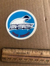 ENERGY TRUCK COMPANY Skateboards Retro  Rare  Vintage Skateboarding STICKER