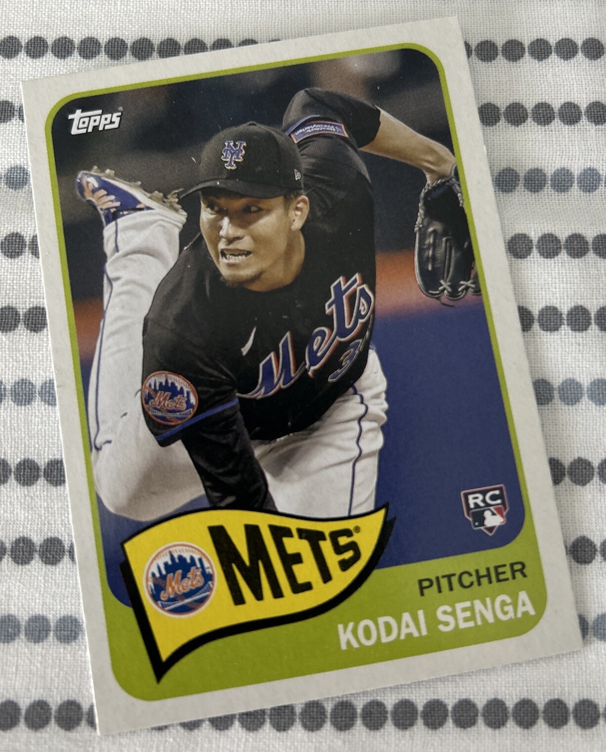 2023 Topps Archives 1965 Kodai Senga Rookie New York Mets #175
