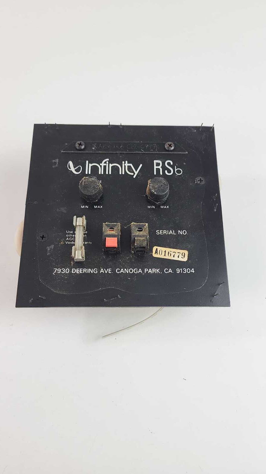 Infinity RSB vintage audio equipment - eBay listing photo 3