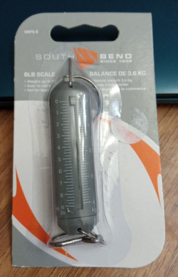 SouthBend 8lb Hanging Pocket Scale, Analog Display,  Small & Compact SBPS-8 NEW