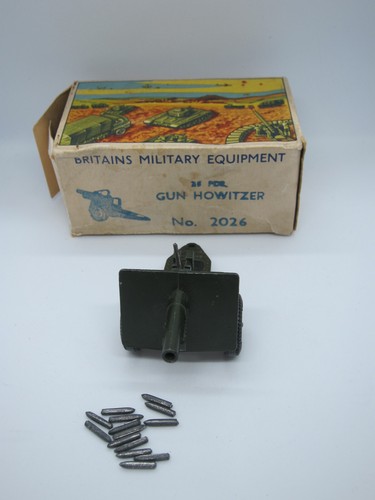 Britains 2026 25 pdr Gun Howitzer with Shells and Box - Picture 4 of 5