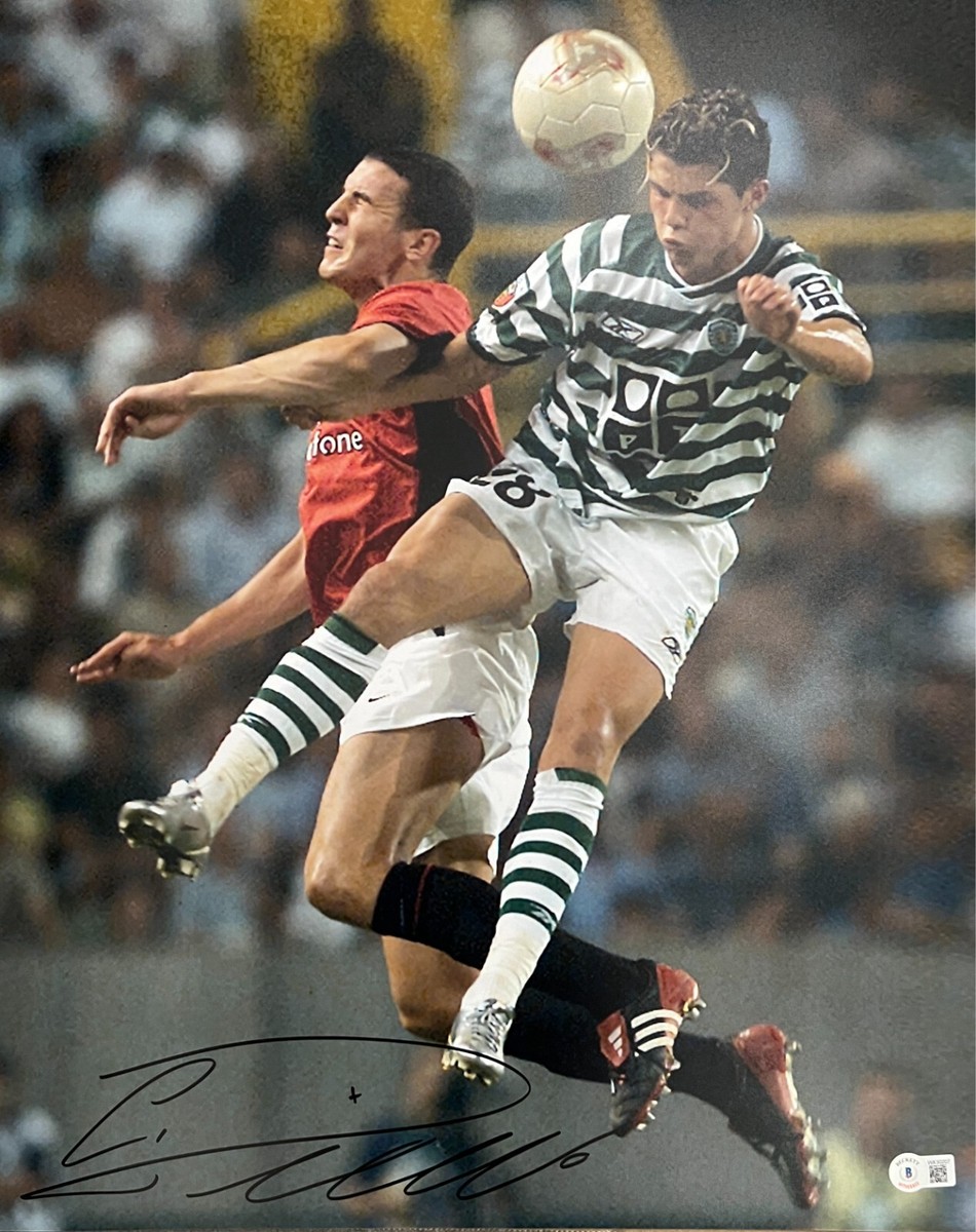 Cristiano Ronaldo Signed 16x20 Photo Sporting Lisbon