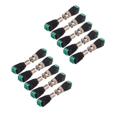 BNC Adapter Stecker Kabel Verbinder Schraubklemme Terminalblock  BNC Stecker