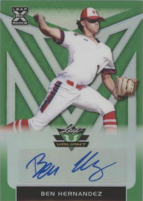 2020 Leaf Valiant - Ben Hernandez #BA-BH1 - 1 of 1