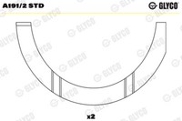 Glyco A191/2 STD Distanzscheibe, Kurbelwelle For Alfa Romeo Cadillac Chevrolet C