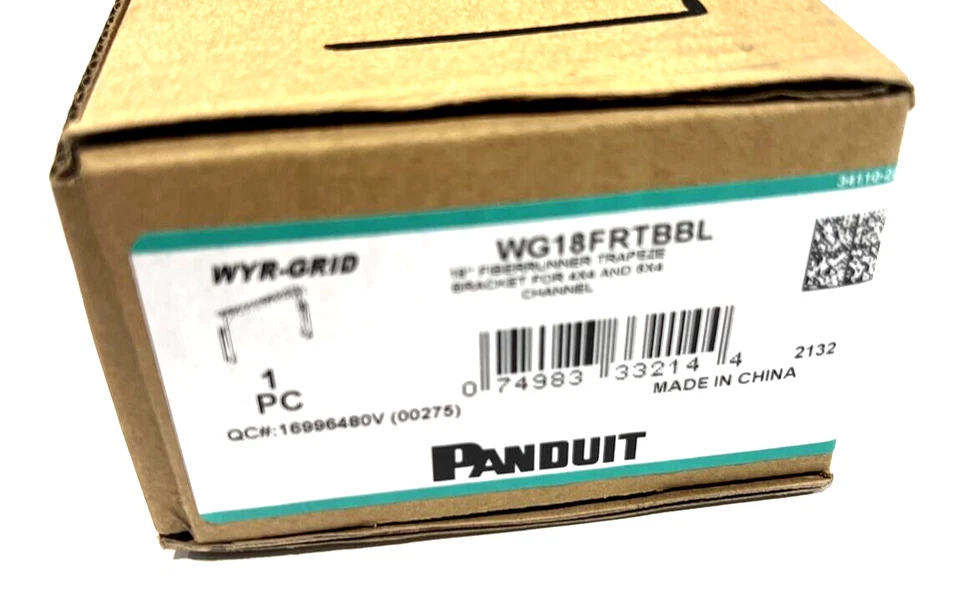 Panduit WG18FRTBBL Wyr-Grid Mounting Bracket - Image 2 of 4