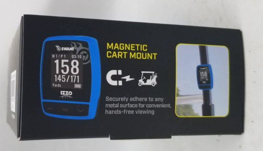 Izzo Golf Swami Kiss Golf GPS Preloaded Courses Cart Mount NEW