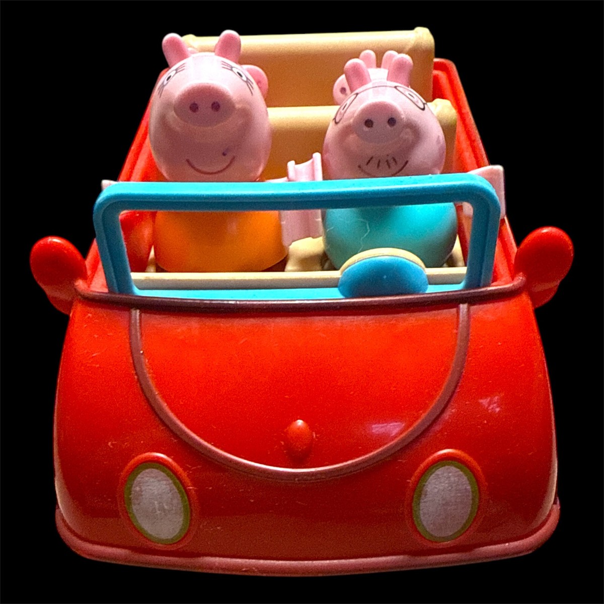 2003 Peppa Pig Jazwares Red Car + the family TALKS | eBay