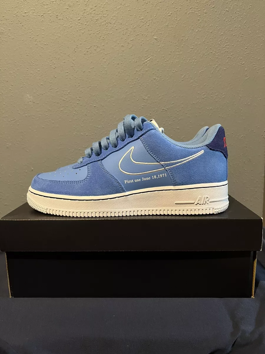 Nike Air Force 1 07 Lv8 Suede Men's Shoe in Blue for Men