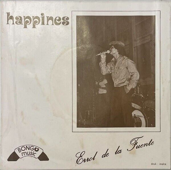 Errol De La Fuente / A Moro Bigi Wan / HAPPINESS 7" Vinyl 1980 Funk Bongo Music
