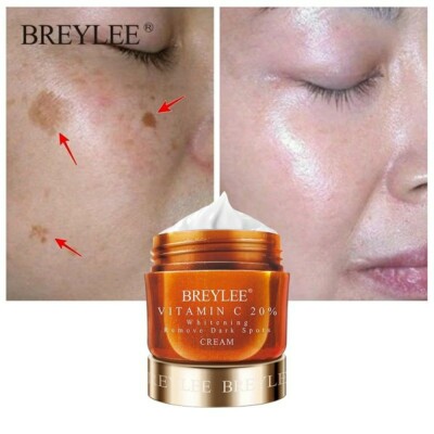 2 BREYLEE Vitamin C 20% VC Whitening Facial Cream Repair,Dark Sport,Brighter