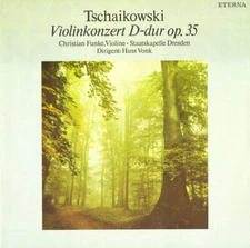 TCHAIKOVSKY Violin Concerto FUNKE VONK Dresden SK Eterna 827655 LP EX 1981 Rec.