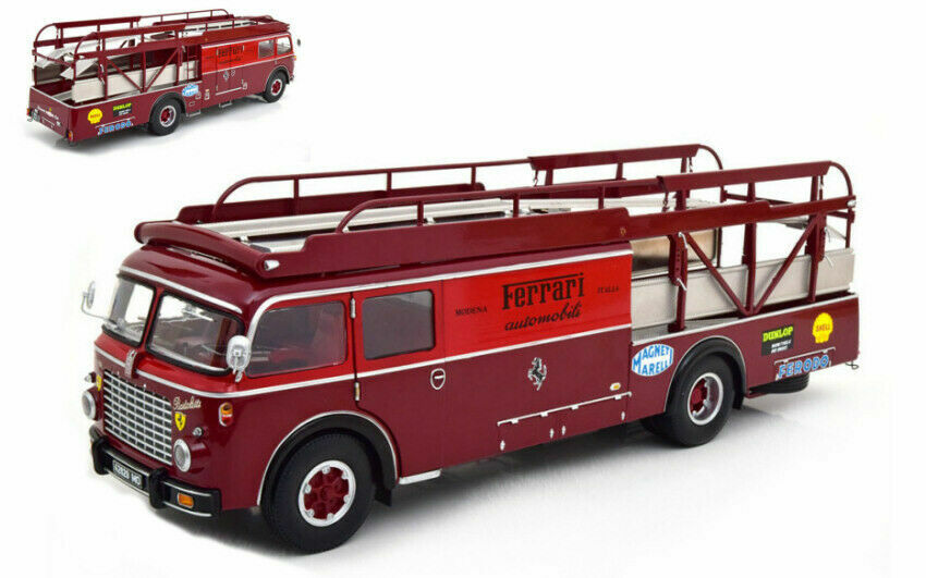 FIAT 642 RN2 BARTOLETTI FERRARI RACING TEAM TRANSPORTER 1:18 DIECAST CMR MODELS