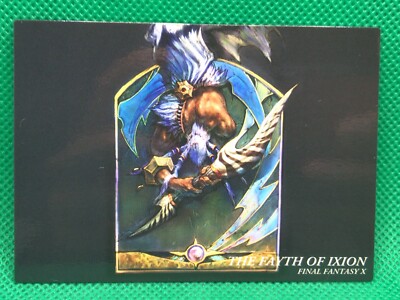 THE FAYTH OF IXION Final Fantasy X CARD ART MUSEUM #438 First