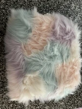 Pottery Barn Faux Fur Speaker Lap Desk Unicorn