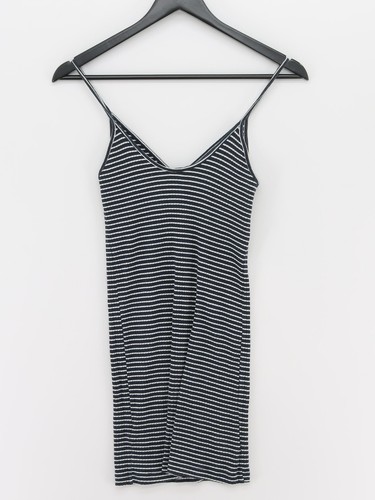 Topshop Women's Mini Dress UK 6 Blue 100% Cotton Mini - Picture 2 of 5