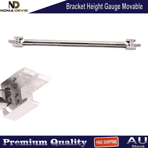 Dental Positioning Bracket Height Movable Head Gauge Ortho Dentist Lab Tools - Picture 2 of 4