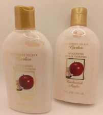 RARE 16oz Victoria's Secret Garden Enchanted Apple Silkening Body Lotion 8oz VTG