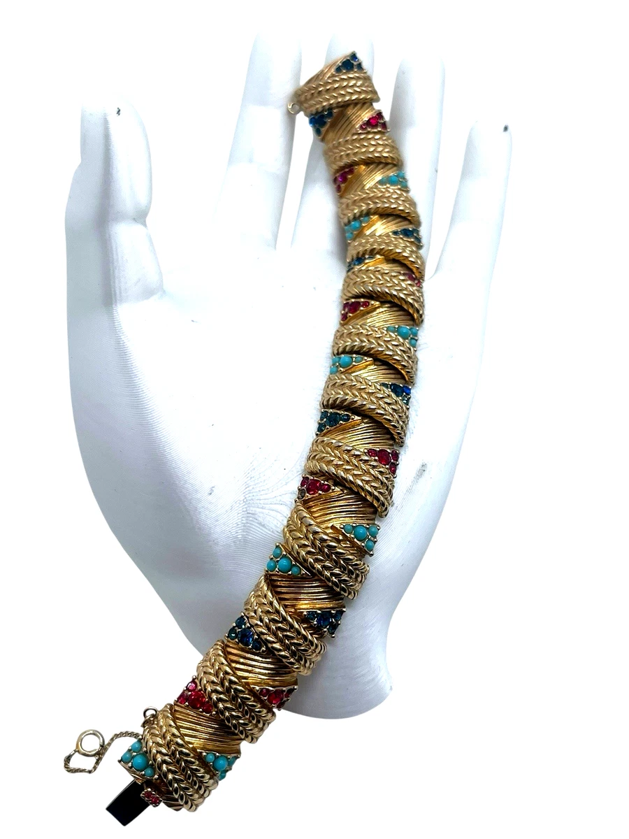 Ciner In Vintage Designer Costume Bracelets for sale | eBay