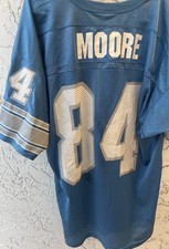 #84 Vintage Wilson NFL Detroit Lions Herman Moore Football Jersey USA Size 50