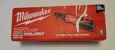 New Milwaukee M12 2457-20 12V Li-Ion 3/8'' Cordless Ratchet - Red Tool Only