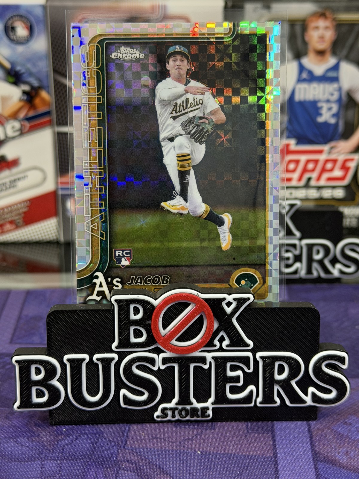 2025 Topps Chrome - Jacob Wilson #96 X-Fractor (RC)