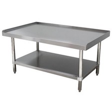 36 in x 30 in Stainless Steel Equipment Stand w/S/S Undershelf and 1
