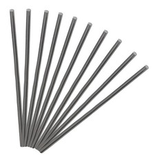 10 PCS 1.5mm Carbon Fiber Rod 400mm 15.7 Inch Matte Pole RC Airplane