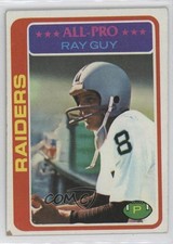 1978 Topps All-Pro Ray Guy #260 HOF 03dx