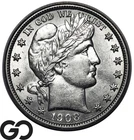 1908-S Barber Half Dollar *Rare This Nice* Flashy Gem BU++