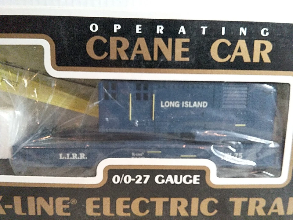 K-Line K681-3741 Long Island RR Crane Car LIRR New - Image 4 of 4