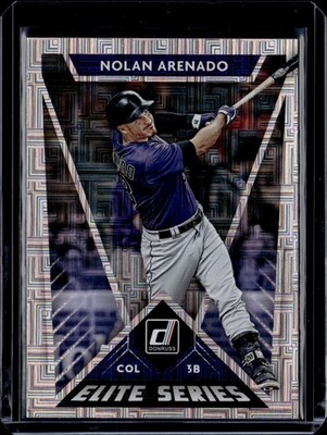 2020 Donruss #E-3 Nolan Arenado Elite Series Vector
